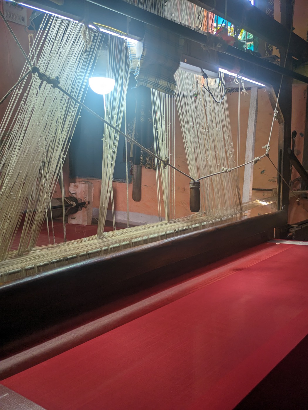 Handloom weaving craft